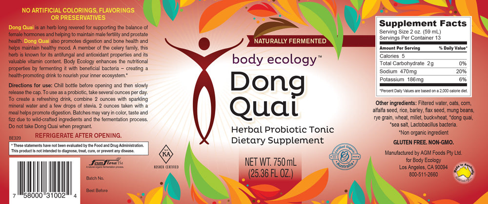 Dong Quai Probiotic Liquid