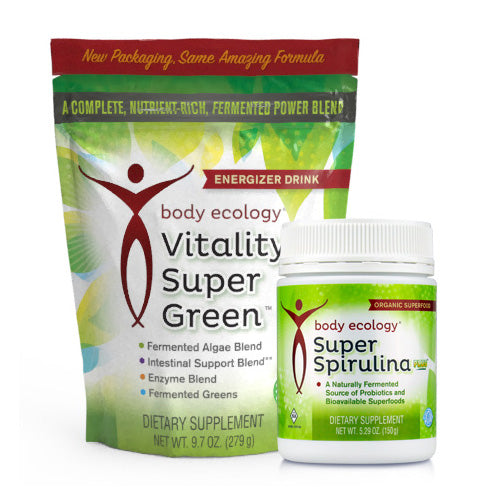 Vitality SuperGreen & Super Spirulina Plus Combo