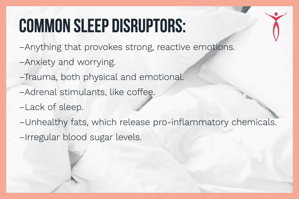 common sleep disruptors and causes for poor sleep