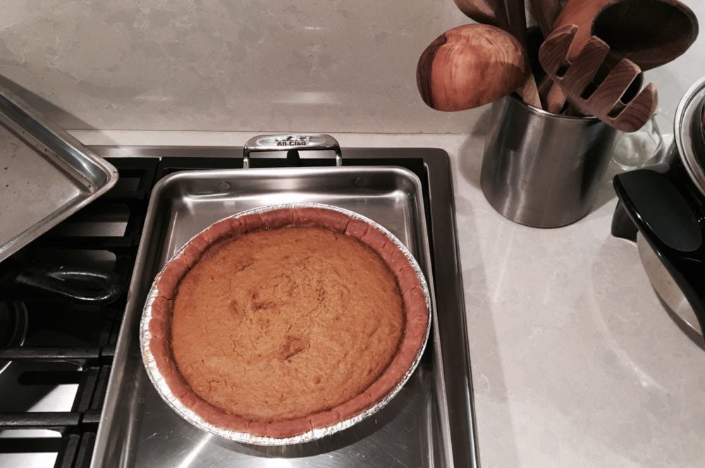 Donna's sugar-free pumpkin pie