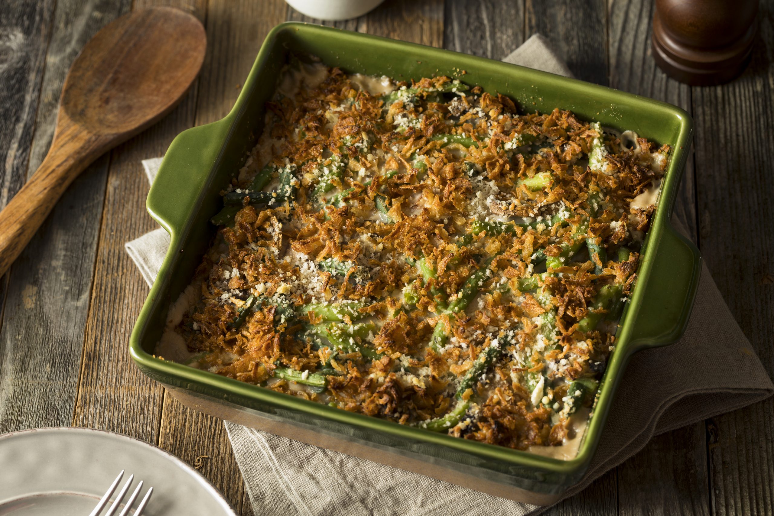 A healthy holiday swap: Green kale and onion casserole recipe