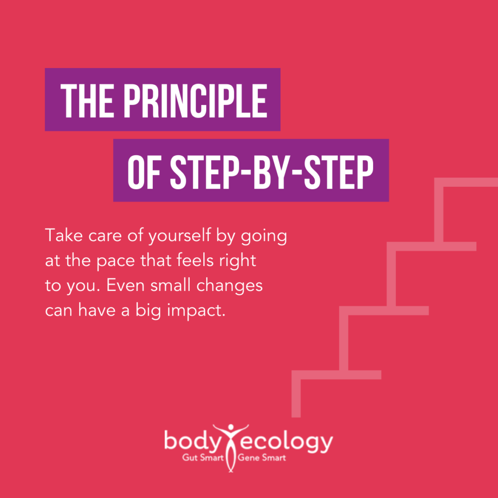 body ecology principle of food step-by-step