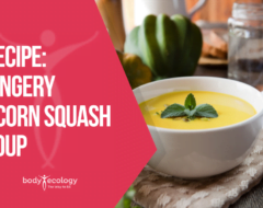 ginger acorn squash soup